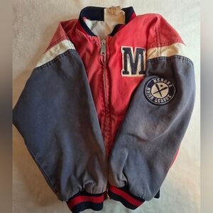 Kids Vintage Merona Varsity Jacket size Small